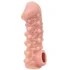 Насадка с шариками и отверстием для мошонки Kokos Cock Sleeve CS010-L фото 1