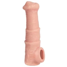 Насадка с крупной головкой с отверстием для мошонки Kokos Cock Sleeve CS011-M