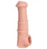 Насадка с крупной головкой с отверстием для мошонки Kokos Cock Sleeve CS011-M фото 1