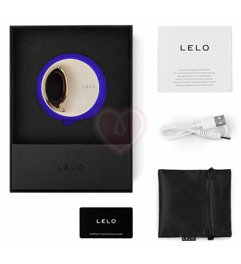 Клиторальный вибратор-стимулятор Lelo Ora 3 синий фото 2