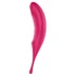 Двухсторонний вакуумный вибростимулятор Satisfyer Twirling Pro малиновый фото 3