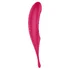 Двухсторонний вакуумный вибростимулятор Satisfyer Twirling Pro малиновый фото 4
