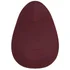 Гибкий мини-вибратор Dame Products Pom бордовый фото 2