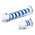 Набор из 2 стеклянных игрушек Glas Swirly Dildo & Butt Plug Set фото 5