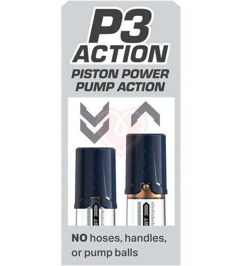 Вакуумная помпа Pump Worx Max Boost синяя фото 3
