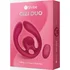 Двойной вибратор с дистанционным управлением SVibe Snail Gizi Duo бордовый фото 9