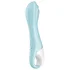 Расширяемый вибратор Satisfyer Air Pump Vibrator 5 с приложением голубой фото 4