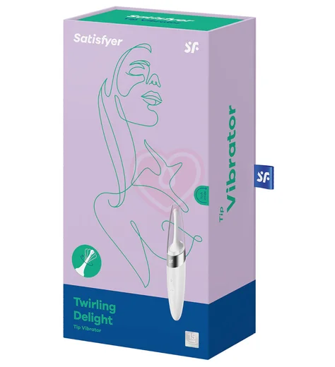 Универсальный точечный стимулятор Satisfyer Twirling Delight белый фото 2