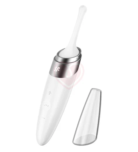 Универсальный точечный стимулятор Satisfyer Twirling Delight белый фото 4