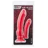 Вибратор для двойного проникновения ToyFa Black&Red красный фото 2
