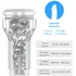 Мастурбатор Kiiroo Feel Pocket Stroker Crystal прозрачный фото 5