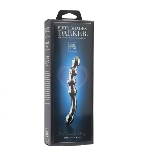Двусторонний металлический фаллоимитатор Fifty Shades Darker Deliciously Dee фото 2