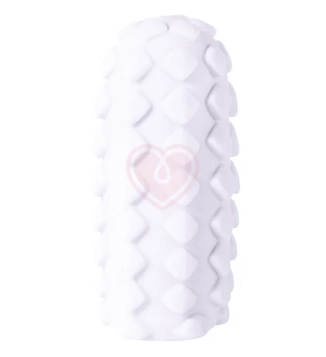 Мастурбатор с двухсторонним рельефом Marshmallow Maxi Fruity белый фото 4