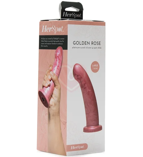 Фаллоимитатор Fleshlight Her Spot Golden Rose Large большой фото 2