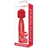 Мини-массажер с кристаллами BodyWand Love Edition красный фото 2