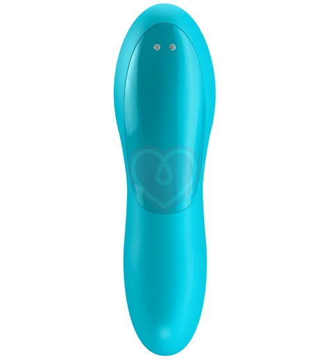 Мини-вибратор Satisfyer Teaser голубой фото 4