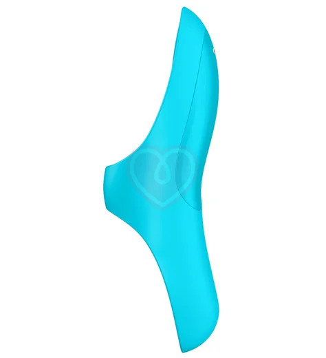 Мини-вибратор Satisfyer Teaser голубой фото 6