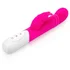Вибратор-кролик с пульсирующей головкой Slim Shaft Thrusting G-Spot Rabbit розовый фото 8
