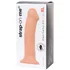 Гибкий фаллоимитатор на присоске Strap-on-me XL 20 см телесный фото 2