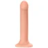 Гибкий фаллоимитатор на присоске Strap-on-me XL 20 см телесный фото 5
