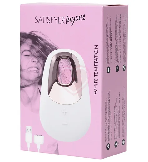 Вибромассажёр Satisfyer Layons 5 White Temptation белый фото 4