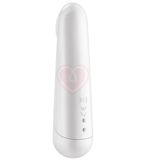 Вибропуля со скошенным кончиком Satisfyer Ultra Power Bullet 3 белая фото 3