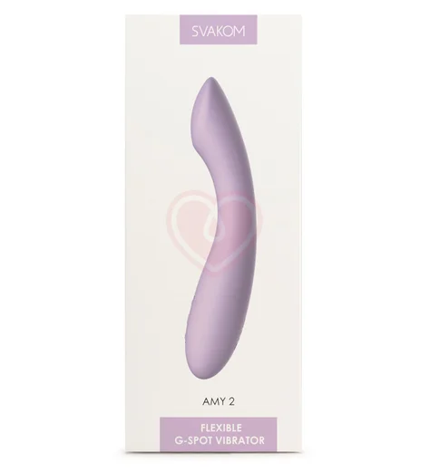 Вибратор Svakom Amy 2 для зоны G сиреневый фото 5
