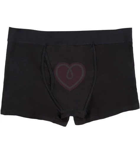 Вибратор для мужчин с боксерами и пультом Boxer Brief Set черный M/L фото 5