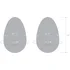 Набор из 2 вагинальных шариков из стекла Glass Yoni Eggs Set фото 6