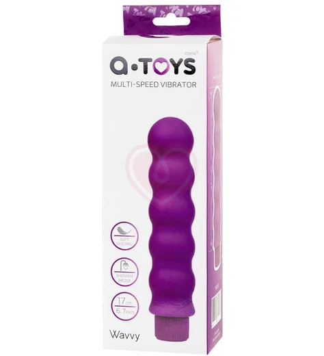 Вибратор A-Toys by Toyfa Wavvy фиолетовый фото 6