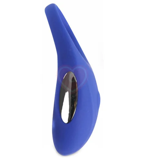 Виброкольцо Thor Cockring Blue синее фото 3