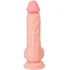 Реалистичный фаллоимитатор на присоске с мошонкой RealStick Nude Ever телесный фото 7