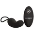 Мини-вибратор с пультом управления Silicone Remote Curve чёрное фото 2