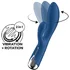 Вибратор-кролик с ротацией Satisfyer Spinning Rabbit 1 синий фото 3