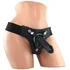 Страпон с реалистичной насадкой Ouch! Realistic Strap-On 15 см чёрный фото 3