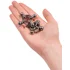 Винтовые зажимы для сосков ToyFa Metal серебро фото 2
