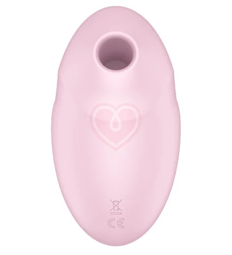 Вакуумный стимулятор с вибрацией Satisfyer Vulva Lover 3 розовый фото 3