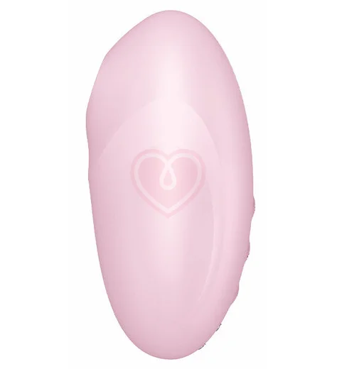 Вакуумный стимулятор с вибрацией Satisfyer Vulva Lover 3 розовый фото 4
