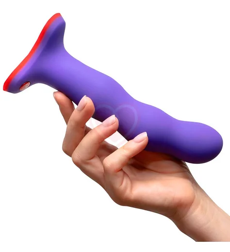Фаллоимитатор с шариками Fun Factory Bouncer фиолетовый фото 4