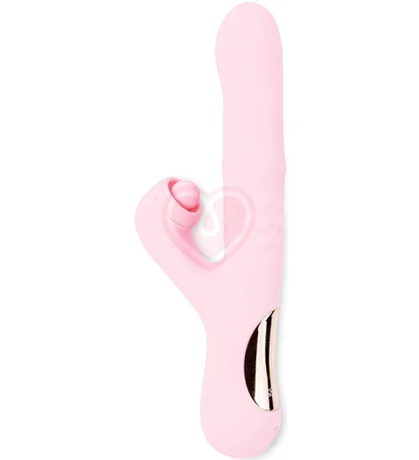 Вибратор со стимуляцией зоны G Selove ComePlay розовый фото 1