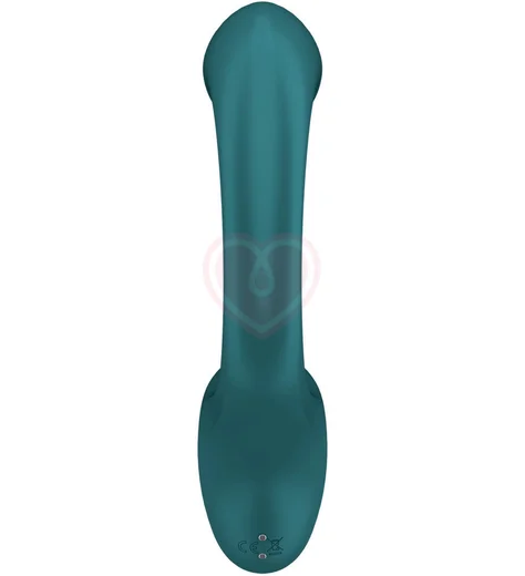 Вибратор со стимуляцией зоны G Satisfyer for Goddess 2 Green зелёный фото 4
