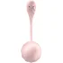 Виброяйцо Satisfyer Ribbed Petal с дистанционным управлением розовое фото 5