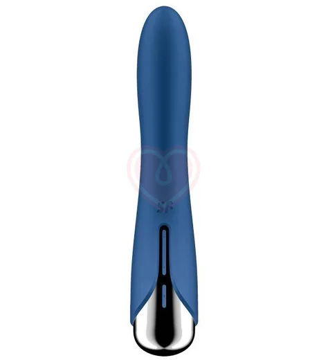Вибратор с ротацией Satisfyer Spinning Vibe 1 синий фото 5