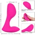 Вибратор G Spot Arouser с пультом розовый фото 5