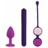 Набор из 3 игрушек Rianne S First Vibe Kit с косметичкой для хранения фото 2