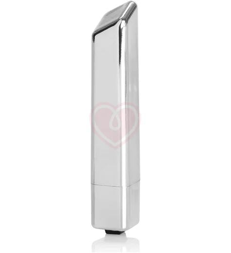 Вибропуля Kroma Mini Bullet Vibrator серебряная фото 5