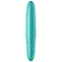 Вытянутая вибропуля Satisfyer Ultra Power Bullet 6 с округлым кончиком бирюзовая фото 2