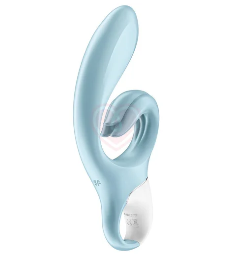 Вибратор с клиторальным стимулятором Satisfyer Love Me голубой фото 4