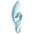 Вибратор с клиторальным стимулятором Satisfyer Love Me голубой фото 4