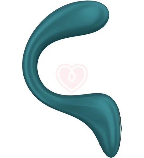 Вибратор со стимуляцией зоны G Satisfyer for Goddess 2 Green зелёный фото 2